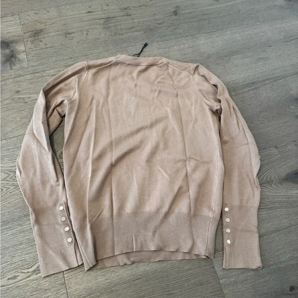 Zara Women's Crewneck Sweater - Camel/Tan - Picture 4 of 5